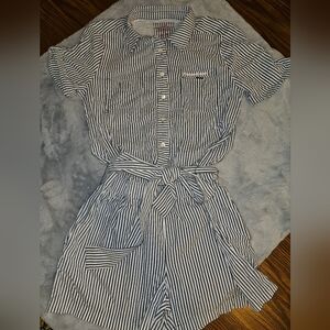 Vineyard Vines Women's Striped Romper Size 4 EUC